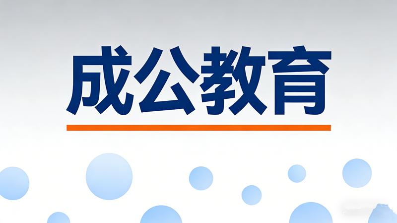成公教育 成公教育